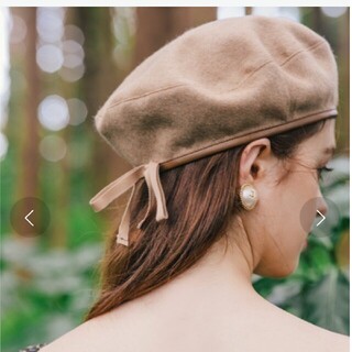 エイミーイストワール(eimy istoire)の新品未使用タグ付き ベレー帽(ハンチング/ベレー帽)