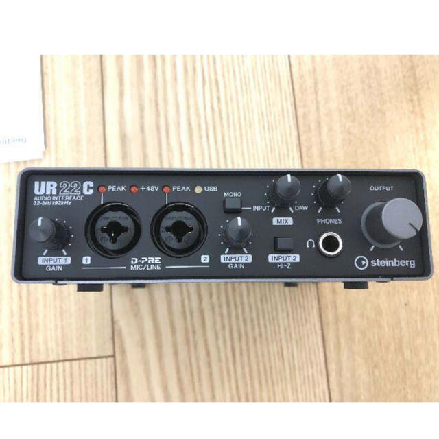 Steinberg UR22C 「入手困難、美品」の通販 by いーま|ラクマ