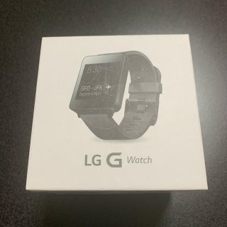 エルジーエレクトロニクス(LG Electronics)の【大幅値引き】【新品・未使用】LG G Watch (LG-W100)(腕時計(デジタル))