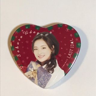 ラストアイドル　宇田川桜夢　缶バッジ　クリスマス限定(アイドルグッズ)