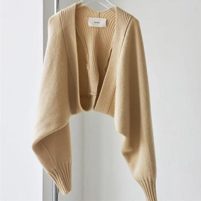 TODAYFUL(トゥデイフル)のTODAYFUL トゥデイフル　Doubleface Sleeve Knit レディースのトップス(カーディガン)の商品写真