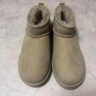 アグ(UGG)のUGGウルトラミニベージュ(ブーツ)