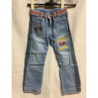 ハッカキッズ(hakka kids)のデニムパンツ ジーンズ　ハッカキッズ　110センチ(パンツ/スパッツ)