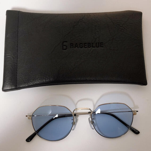 RAGEBLUE(レイジブルー)のRAGEBLUE ブルーサングラス メンズのファッション小物(サングラス/メガネ)の商品写真