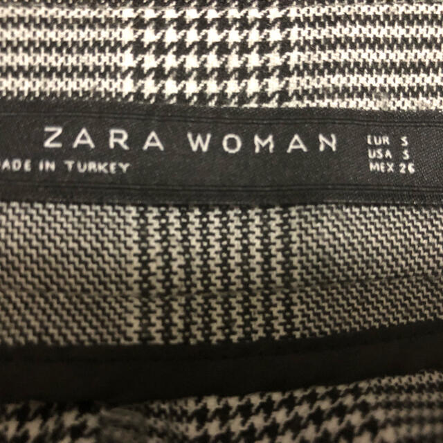 ZARA(ザラ)のZARA ザラ フリル サロペット オーバーオール グレンチェック レディースのパンツ(サロペット/オーバーオール)の商品写真