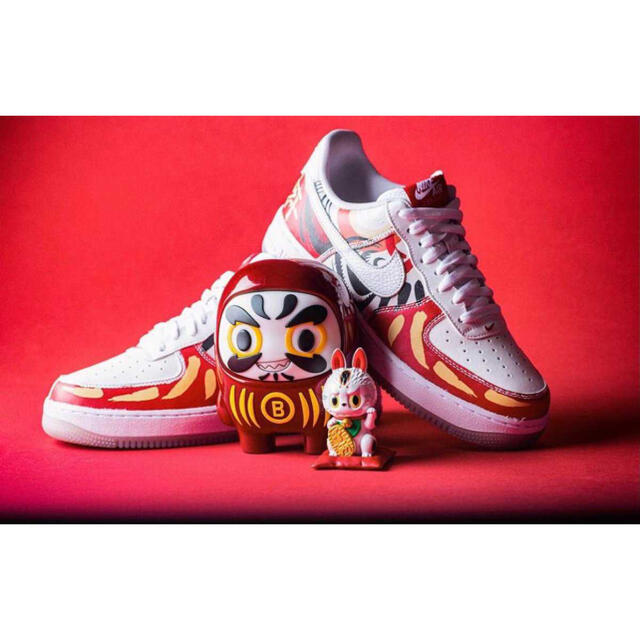 NIKE AIR FORCE 1 LOW I BELIEVE DARUMA 達磨