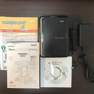 エヌイーシー(NEC)の【送料無料、匿名配送】無線LANルーター　NEC Aterm WR9300N(PC周辺機器)