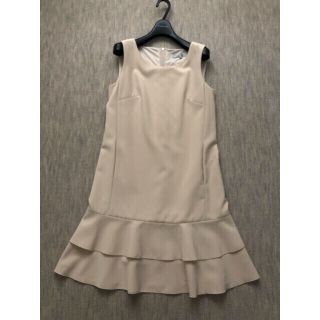 エムプルミエ(M-premier)のM-PREMIER COUTURE★新品同様★上品ワンピース36000円(ひざ丈ワンピース)