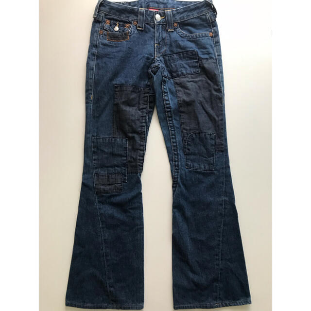 TRUE RELIGION 希少パッチワークデニム W25