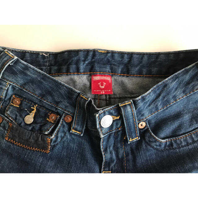 TRUE RELIGION 希少パッチワークデニム W25