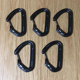 ペツル(PETZL)のペツル　アンジュL グレー５個セット(登山用品)