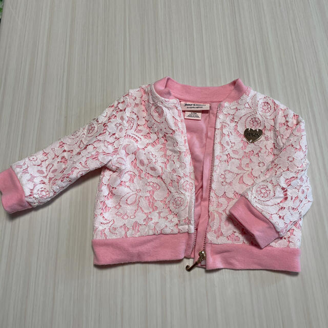 Juicy Couture(ジューシークチュール)のジューシークチュール パーカー 上着 キッズ/ベビー/マタニティのキッズ服女の子用(90cm~)(ジャケット/上着)の商品写真