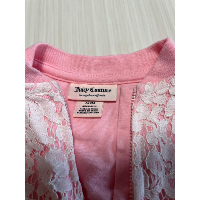 Juicy Couture(ジューシークチュール)のジューシークチュール パーカー 上着 キッズ/ベビー/マタニティのキッズ服女の子用(90cm~)(ジャケット/上着)の商品写真