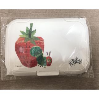 ニシマツヤ(西松屋)の新品未使用　はらぺこあおむし　ウエットシートのふた　おしりふき(ベビーおしりふき)