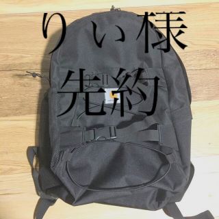 カーハート(carhartt)の【大人気商品・新品未使用】カーハート　Carhartt リュック 黒(バッグパック/リュック)