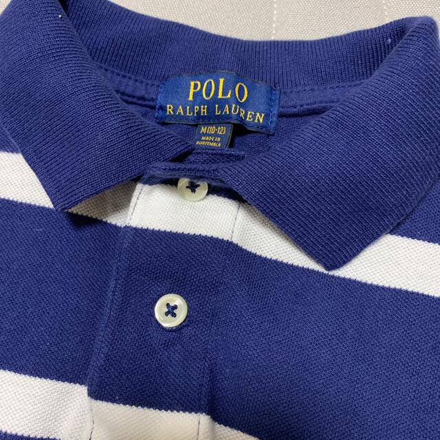 POLO RALPH LAUREN(ポロラルフローレン)のポロラルフローレン　ポロシャツ　10-12M キッズ/ベビー/マタニティのキッズ服男の子用(90cm~)(Tシャツ/カットソー)の商品写真