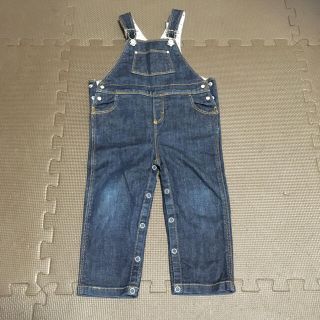 プチバトー(PETIT BATEAU)のpetit bateau オーバーオール 80［デニム］(パンツ)