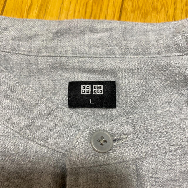 UNIQLO(ユニクロ)のユニクロ　フランネルシャツ　Ｌサイズ メンズのトップス(シャツ)の商品写真