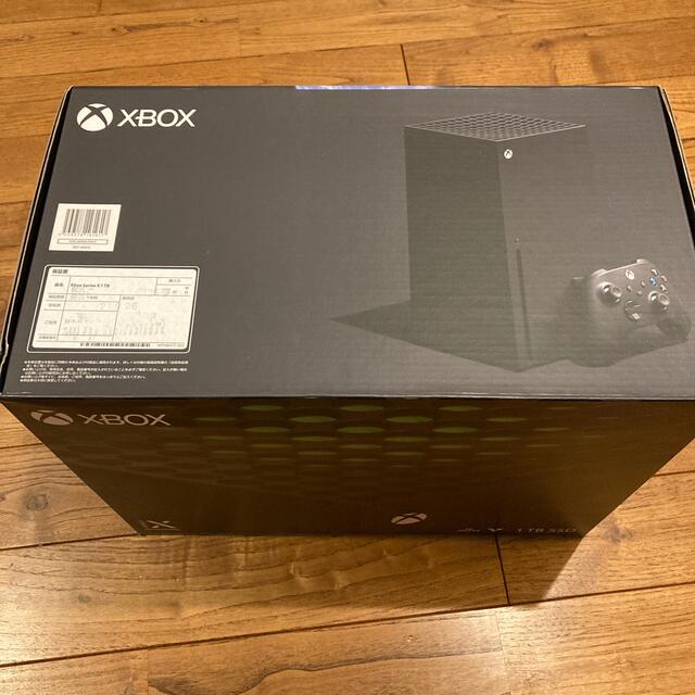 Xbox(エックスボックス)の新品　未開封　Microsoft Xbox Series X エンタメ/ホビーのゲームソフト/ゲーム機本体(家庭用ゲーム機本体)の商品写真