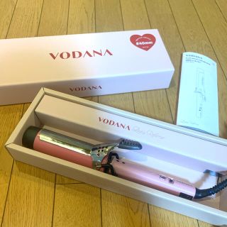 vodana 40mm コテ　ピンク(ヘアアイロン)