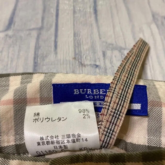 BURBERRY BLUE LABEL(バーバリーブルーレーベル)のバーバリー　ブルーレーベル　ハーフパンツ レディースのパンツ(ハーフパンツ)の商品写真