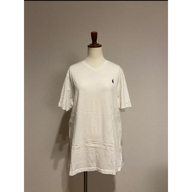 POLO RALPH LAUREN(ポロラルフローレン)のラルフローレン　白Tシャツ　XL メンズのトップス(Tシャツ/カットソー(半袖/袖なし))の商品写真