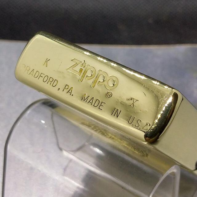 ZIPPO(ジッポー)の№765 ZIPPO AMERICAN EAGLEⅡ 真鍮無垢 ジッポー K X メンズのファッション小物(タバコグッズ)の商品写真