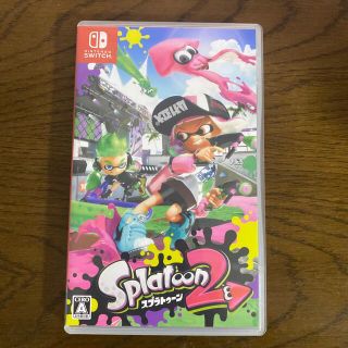 ニンテンドースイッチ(Nintendo Switch)のスプラトゥーン2 美品 任天堂switch(家庭用ゲームソフト)