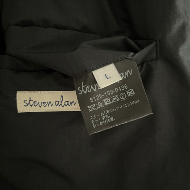 steven alan - <Steven Alan> PE RIP PUFF BLOUSON ブラックの steven alan - <Steven Alan> PE RIP PUFF BLOUSON ブラックの