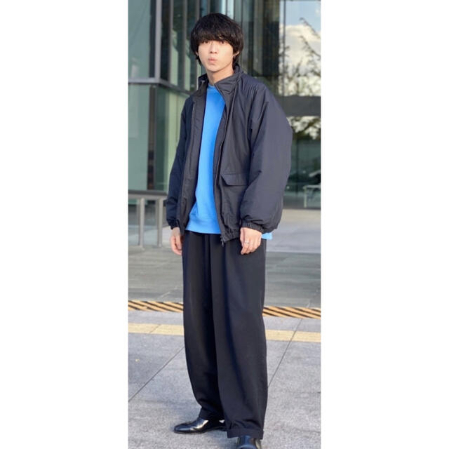 steven alan - <Steven Alan> PE RIP PUFF BLOUSON ブラックの steven alan - <Steven Alan> PE RIP PUFF BLOUSON ブラックの