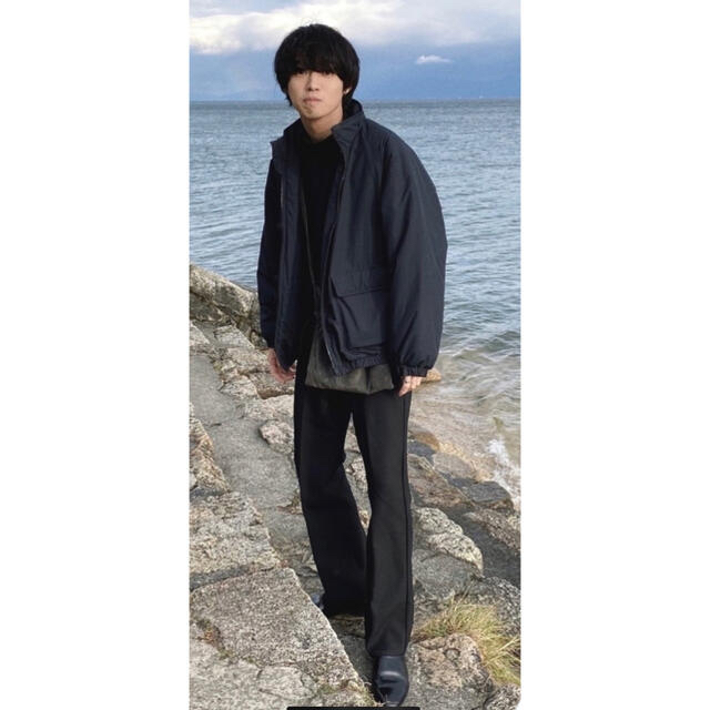 steven alan - <Steven Alan> PE RIP PUFF BLOUSON ブラックの steven alan - <Steven Alan> PE RIP PUFF BLOUSON ブラックの
