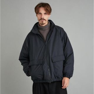 スティーブンアラン(steven alan)の＜Steven Alan＞ PE RIP PUFF BLOUSON ブラック(ブルゾン)