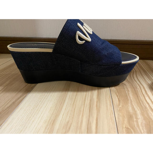 LOUIS VUITTON(ルイヴィトン)のmiina様専用ルイヴィトン 靴サンダル 38.5(約25cm)  ブルー系 レディースの靴/シューズ(サンダル)の商品写真