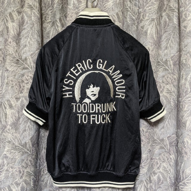 HYSTERIC GLAMOUR - HGﾋｽﾃﾘｯｸｸﾞﾗﾏｰ ｶﾞｰﾙ刺繍ﾘﾊﾞｰｼﾌﾞﾙｼﾙｸ半袖ｽｶｼﾞｬﾝの ...