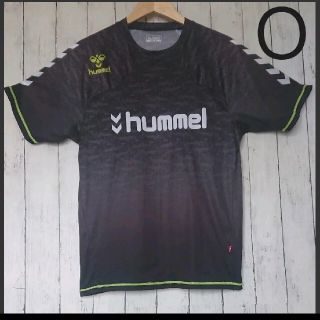 ヒュンメル(hummel)の【ヒュンメル】hummel Tシャツ 速乾Tシャツ ブラック モザイク柄(Tシャツ/カットソー(半袖/袖なし))