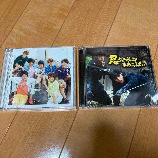 ジャニーズWEST(ジャニーズウエスト)のジャニーズWEST CD2枚セット エンタメ/ホビーのタレントグッズ(アイドルグッズ)の商品写真