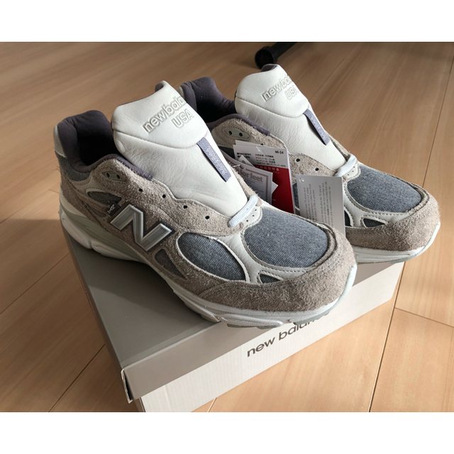 New Balance(ニューバランス)のLEVI'S × NEW BALANCE M990LV3 "GREY" 29.5 メンズの靴/シューズ(スニーカー)の商品写真