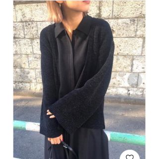 アメリヴィンテージ(Ameri VINTAGE)のAmeri UNDRESSED FAKE LAYERED CARDIGAN(カーディガン)