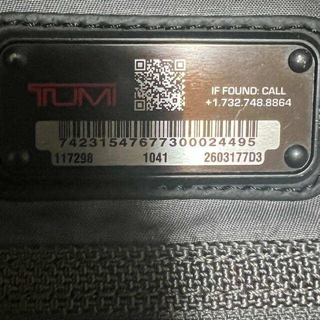 TUMI(トゥミ)のTUMI バックパック alpha3 スリム メンズのバッグ(バッグパック/リュック)の商品写真