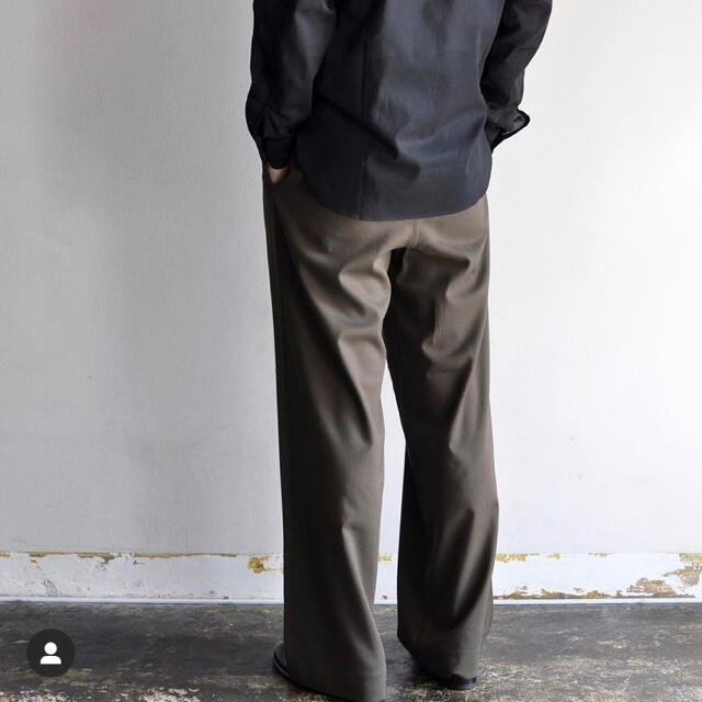 Yohji Yamamoto(ヨウジヤマモト)のm’s braque  TUCKED WIDE PANTS メンズのパンツ(スラックス)の商品写真