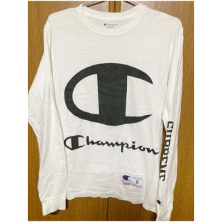 シュプリーム(Supreme)のSupreme / Champion L/S Tee WHITE S(Tシャツ/カットソー(七分/長袖))