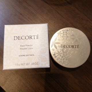 コスメデコルテ(COSME DECORTE)のコスメデコルテ　フェイスパウダーミニ(未使用)(フェイスパウダー)