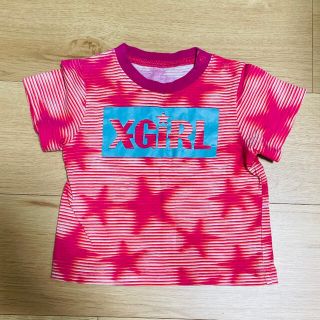 エックスガールステージス(X-girl Stages)のエックスガールファーストステージ  Tシャツ 80(Ｔシャツ)