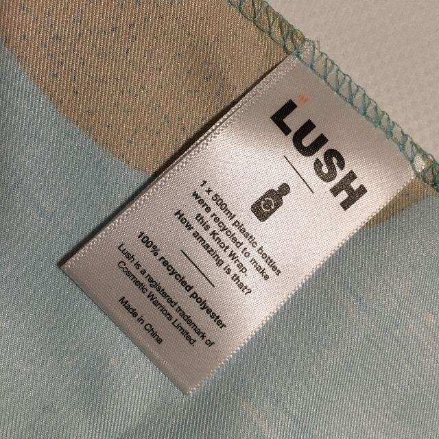 LUSH(ラッシュ)のLUSH Knot Wrap（風呂敷）オレンジ レディースのファッション小物(バンダナ/スカーフ)の商品写真