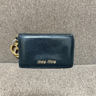 ミュウミュウ(miumiu)のmiumiu カードケース(名刺入れ/定期入れ)