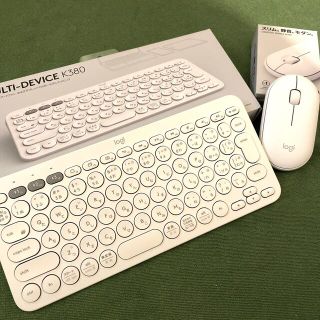 logicool ワイヤレス キーボード・マウスセット(PC周辺機器)