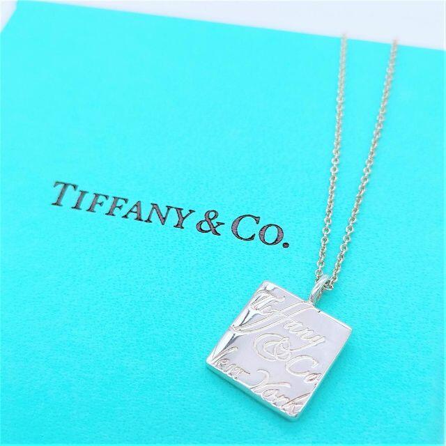 TIFFANY&Co. ティファニー ノーツ スクエア ネックレス SV925