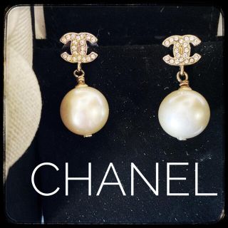 シャネル(CHANEL)の#CHANEL☆シャネル☆パールピアス☆未使用☆(ピアス)