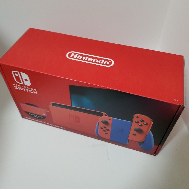 新品未使用☆Nintendo Switch（有機ELモデル）☆マリオレッド