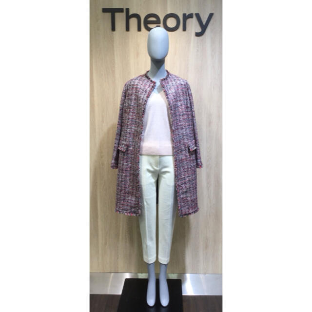 theory - Theory 20ss ツイードコートの通販 by yu♡'s shop｜セオリー